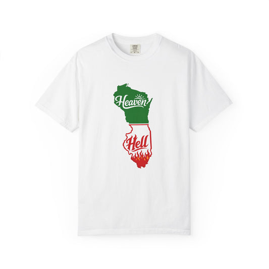 Wisconsin Heaven/Hell Graphic T-Shirt