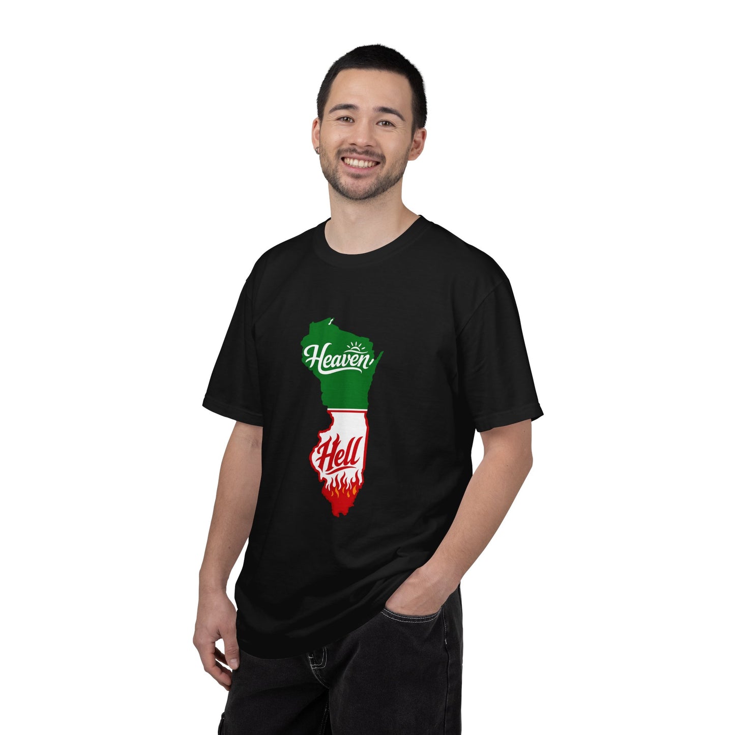 Wisconsin Heaven/Hell Graphic T-Shirt