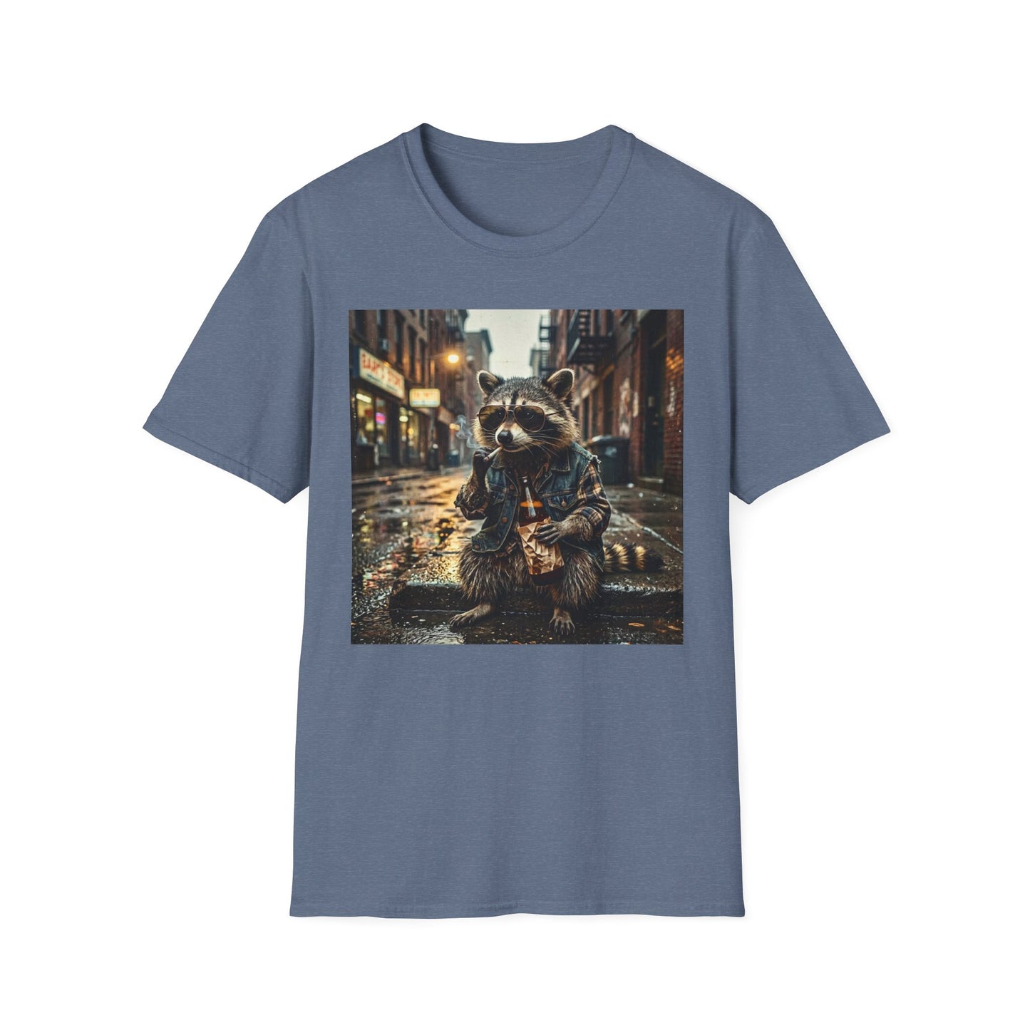 Smoking Raccoon Tee