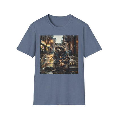 Smoking Raccoon Tee
