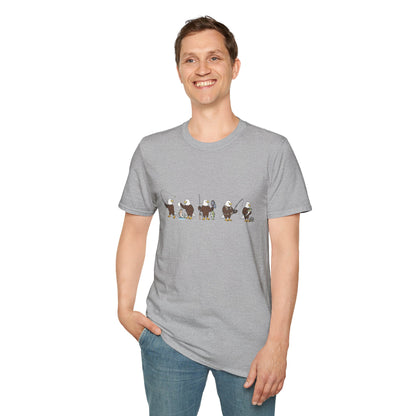 Bald Eagle Fishing Shirt