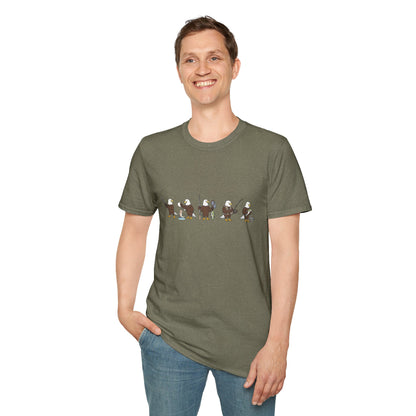 Bald Eagle Fishing Shirt