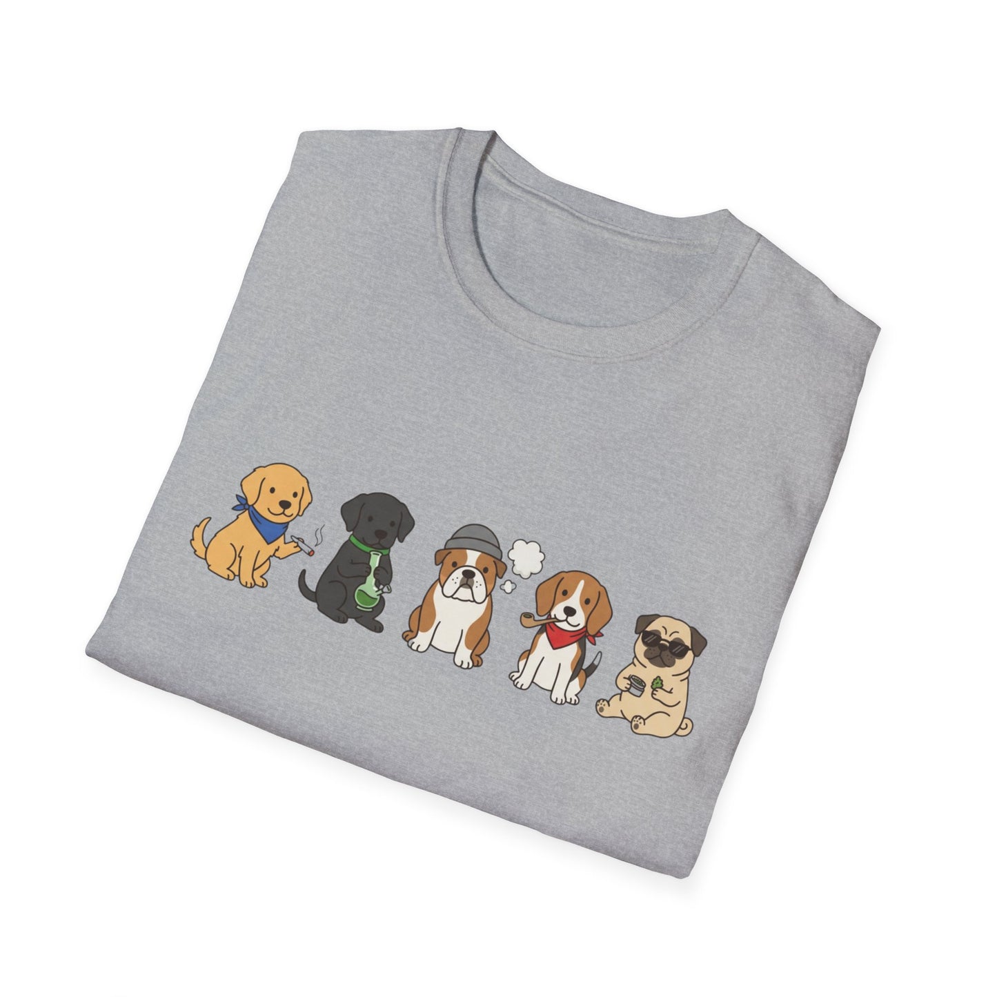 High Dogs Weed Shirt