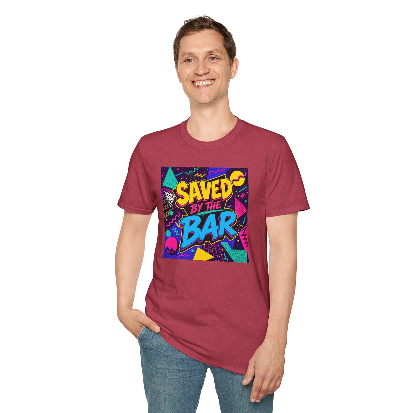Saved by the Bar T-Shirt — 90s Retro Bar Shirt
