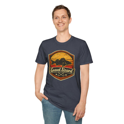 Gravel Lizard Walleye Fishing Shirt