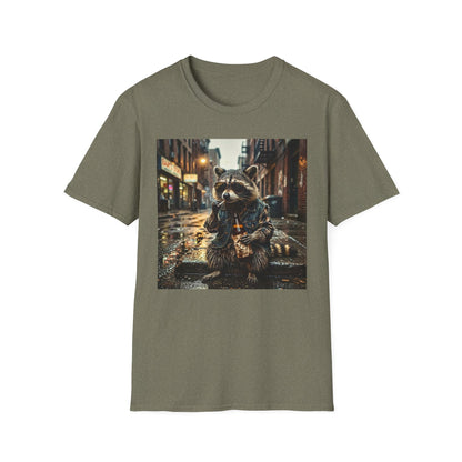 Smoking Raccoon Tee