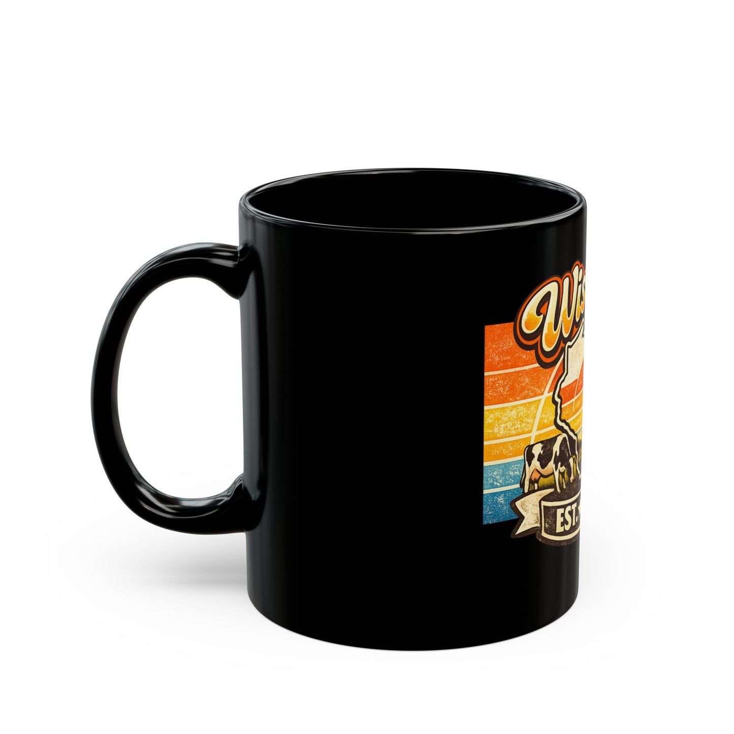 Wisconsin Dairy Cow Coffee Mug