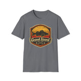 Gravel Lizard Walleye Fishing Shirt