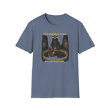 It Puts the Mustard on the Brat – Raccoon Parody Shirt