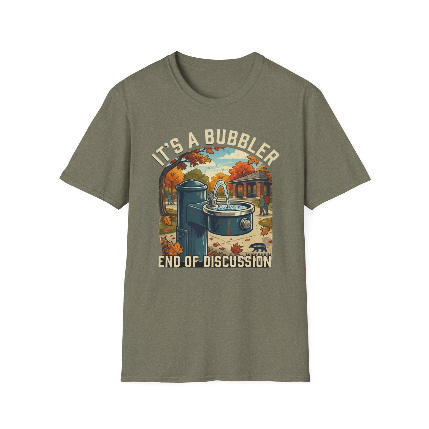 It's a Bubbler T-Shirt — Retro Water Fountain Design