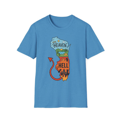 Wisconsin Heaven Illinois Hell Shirt