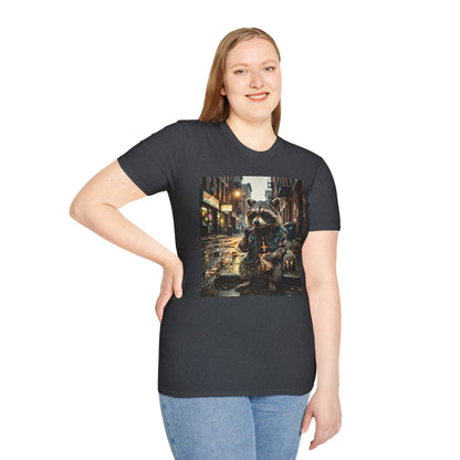 Smoking Raccoon Tee