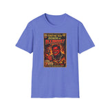Terrifying Tales: Demon of Illinois – Vintage Horror Comic Parody T‑Shirt