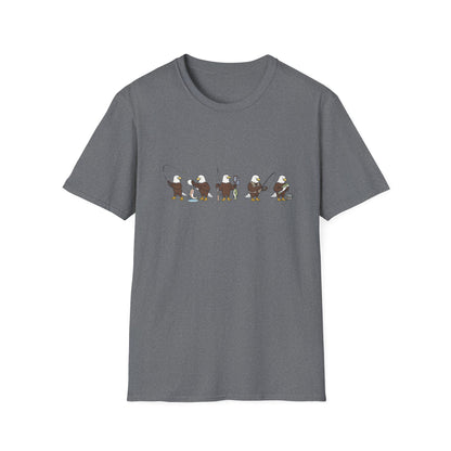 Bald Eagle Fishing Shirt