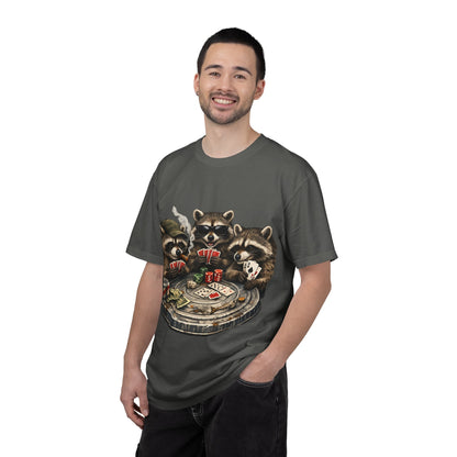 Raccoons Playing Poker T-Shirt