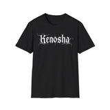 Kenosha Heavy Metal Gothic T-Shirt | Wisconsin Metalcore Style Tee | Black Graphic Shirt