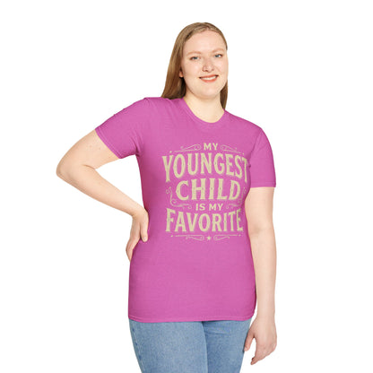 My Youngest Child Is My Favorite T-Shirt