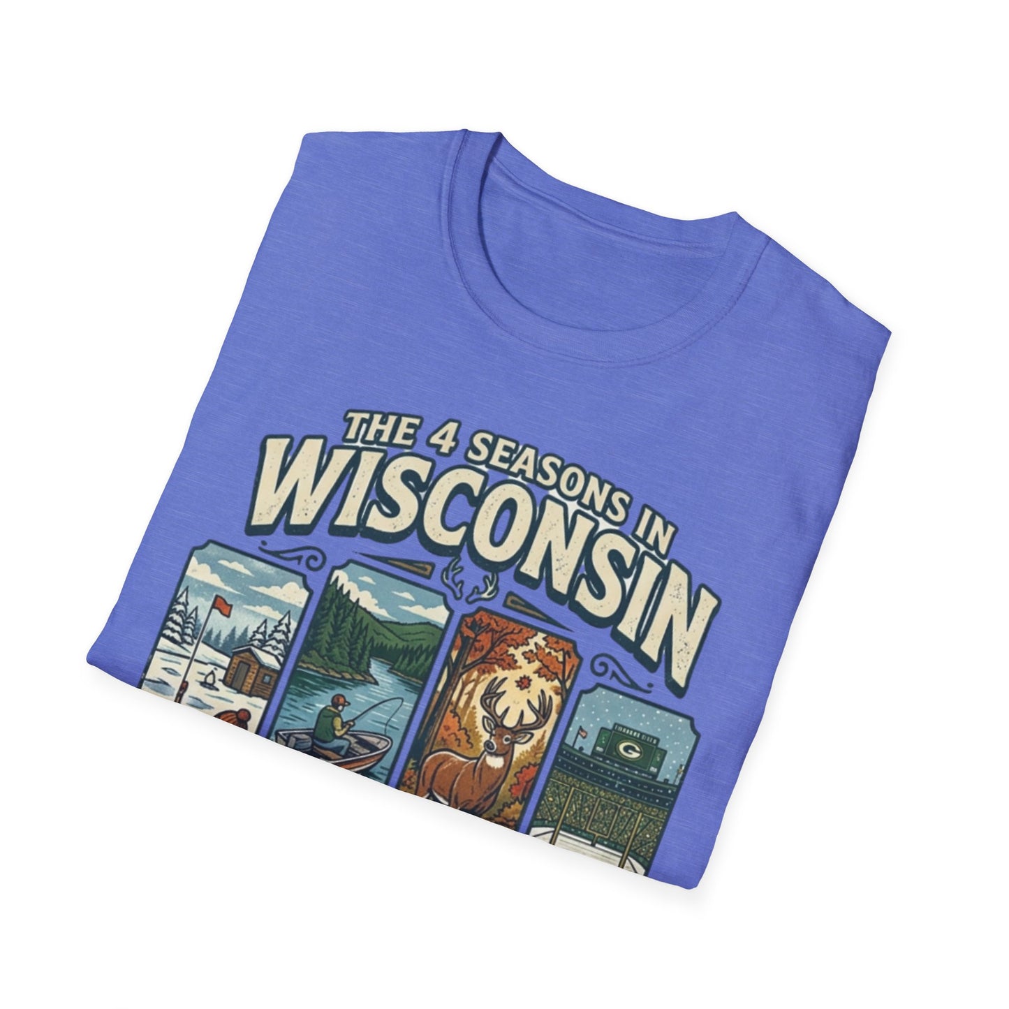 The 4 Seasons in Wisconsin T-Shirt