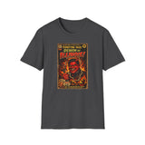 Terrifying Tales: Demon of Illinois – Vintage Horror Comic Parody T‑Shirt