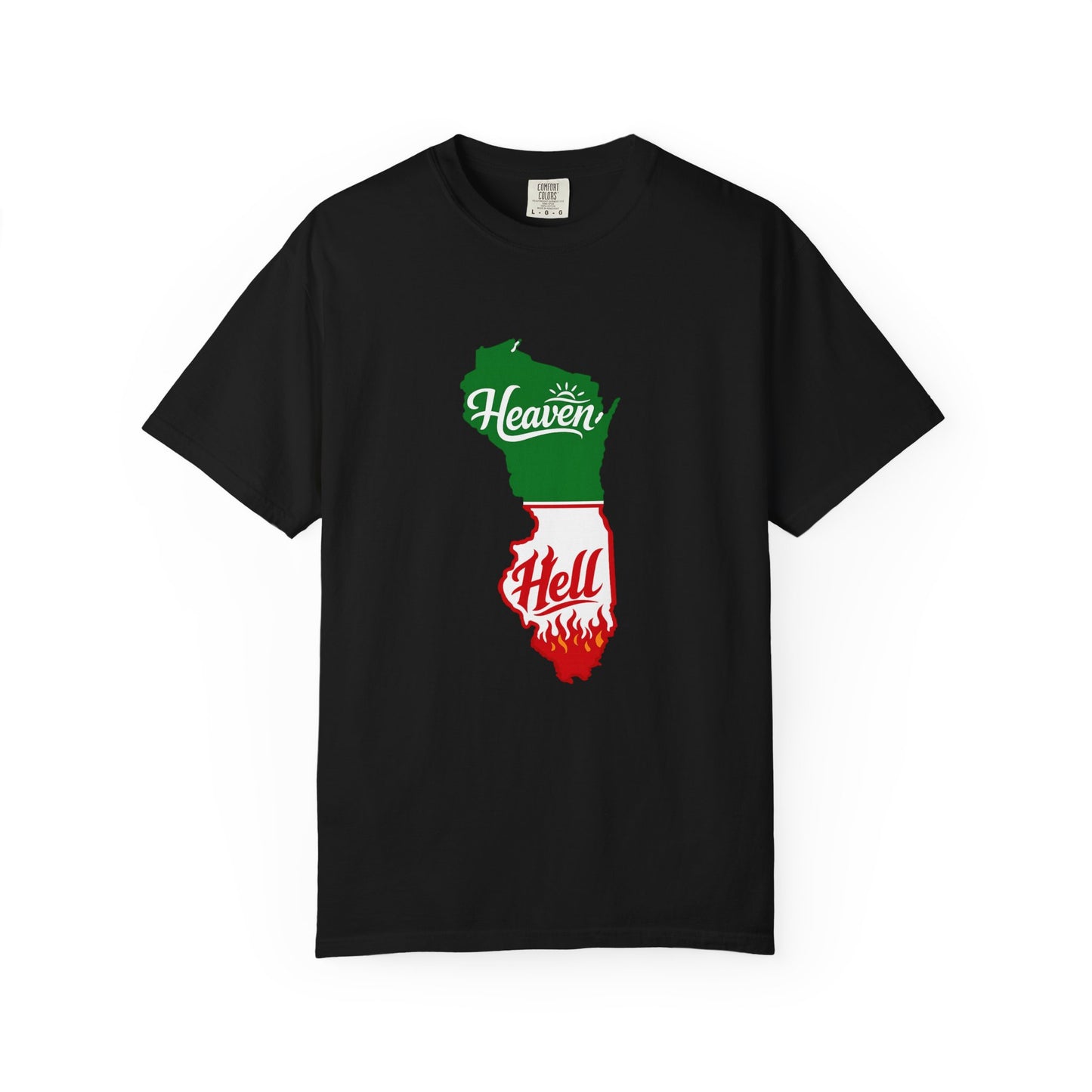 Wisconsin Heaven/Hell Graphic T-Shirt