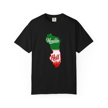 Wisconsin Heaven/Hell Graphic T-Shirt