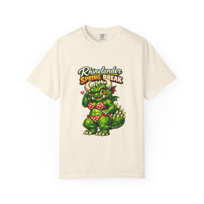 Rhinelander Spring Break Hodag Bikini Shirt – Funny Wisconsin Cryptid Tee