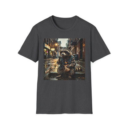 Smoking Raccoon Tee
