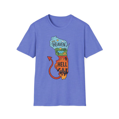 Wisconsin Heaven Illinois Hell Shirt