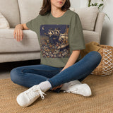 I’m On Top of the World! Raccoon Titanic Parody T-Shirt