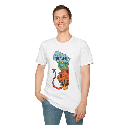 Wisconsin Heaven Illinois Hell Shirt