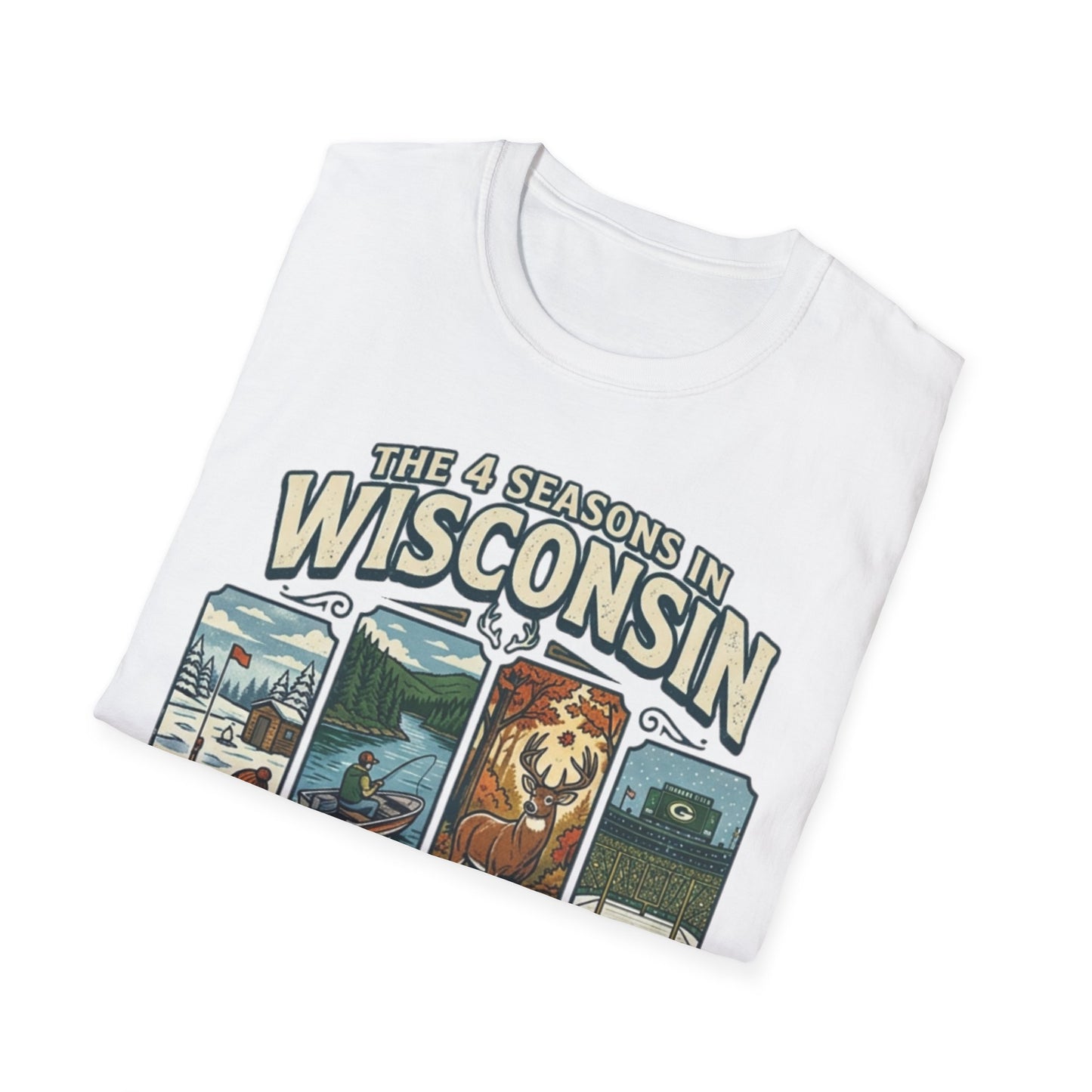 The 4 Seasons in Wisconsin T-Shirt