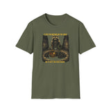 It Puts the Mustard on the Brat – Raccoon Parody Shirt