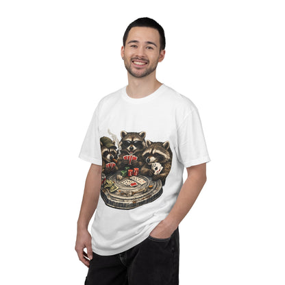 Raccoons Playing Poker T-Shirt