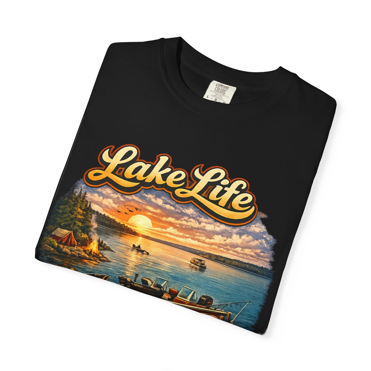 Lake Life T-Shirt – Petenwell Lake Wisconsin Vintage Tee