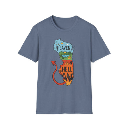 Wisconsin Heaven Illinois Hell Shirt