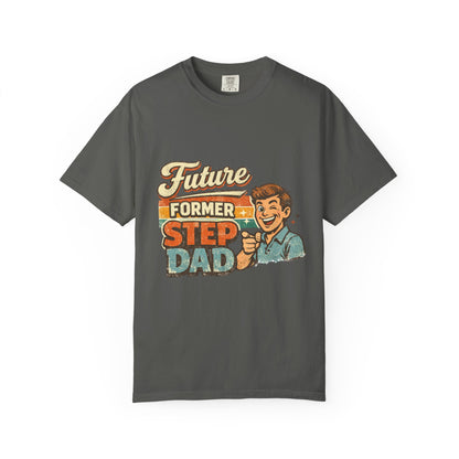 Future Former Step Dad T-Shirt — Funny Retro Tee