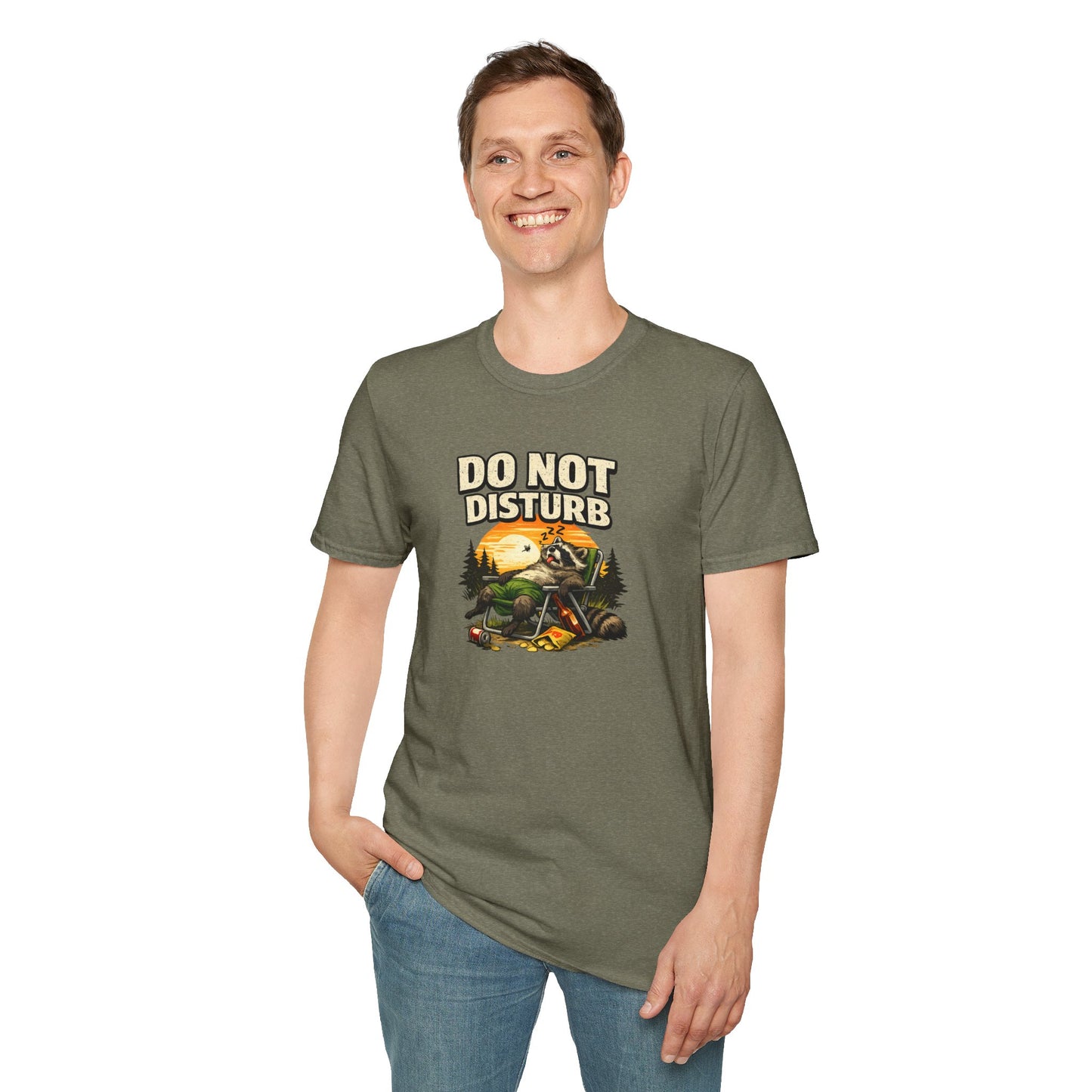 Do Not Disturb Raccoon Shirt