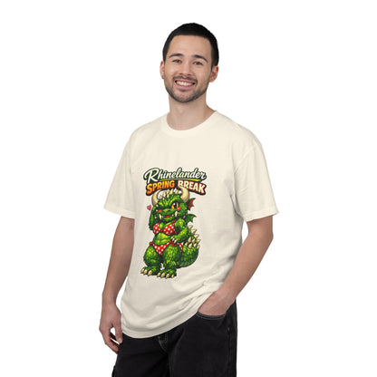 Rhinelander Spring Break Hodag Bikini Shirt – Funny Wisconsin Cryptid Tee