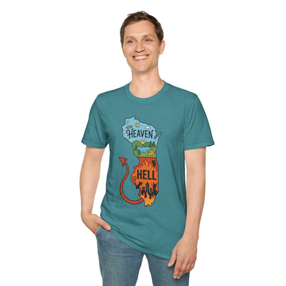 Wisconsin Heaven Illinois Hell Shirt