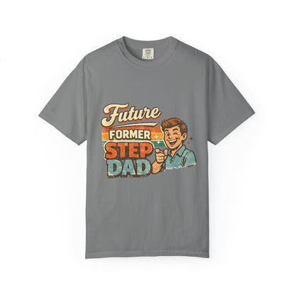 Future Former Step Dad T-Shirt — Funny Retro Tee