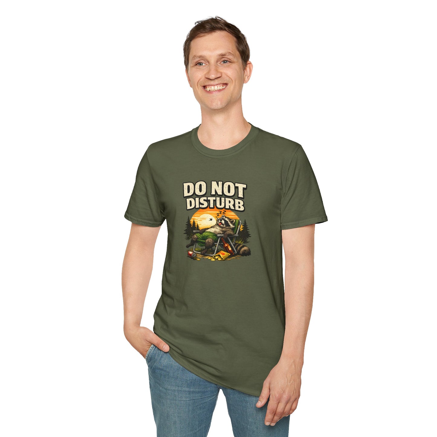 Do Not Disturb Raccoon Shirt