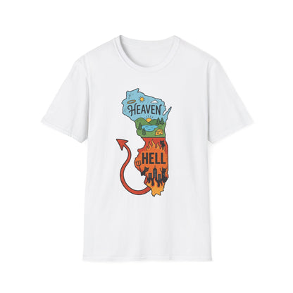 Wisconsin Heaven Illinois Hell Shirt