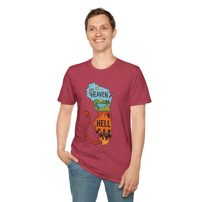 Wisconsin Heaven Illinois Hell Shirt