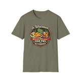 In Wisconsin Wine and Dine Means Fish Fry and Old Fashioned Shirt