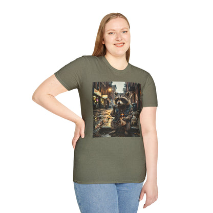 Smoking Raccoon Tee