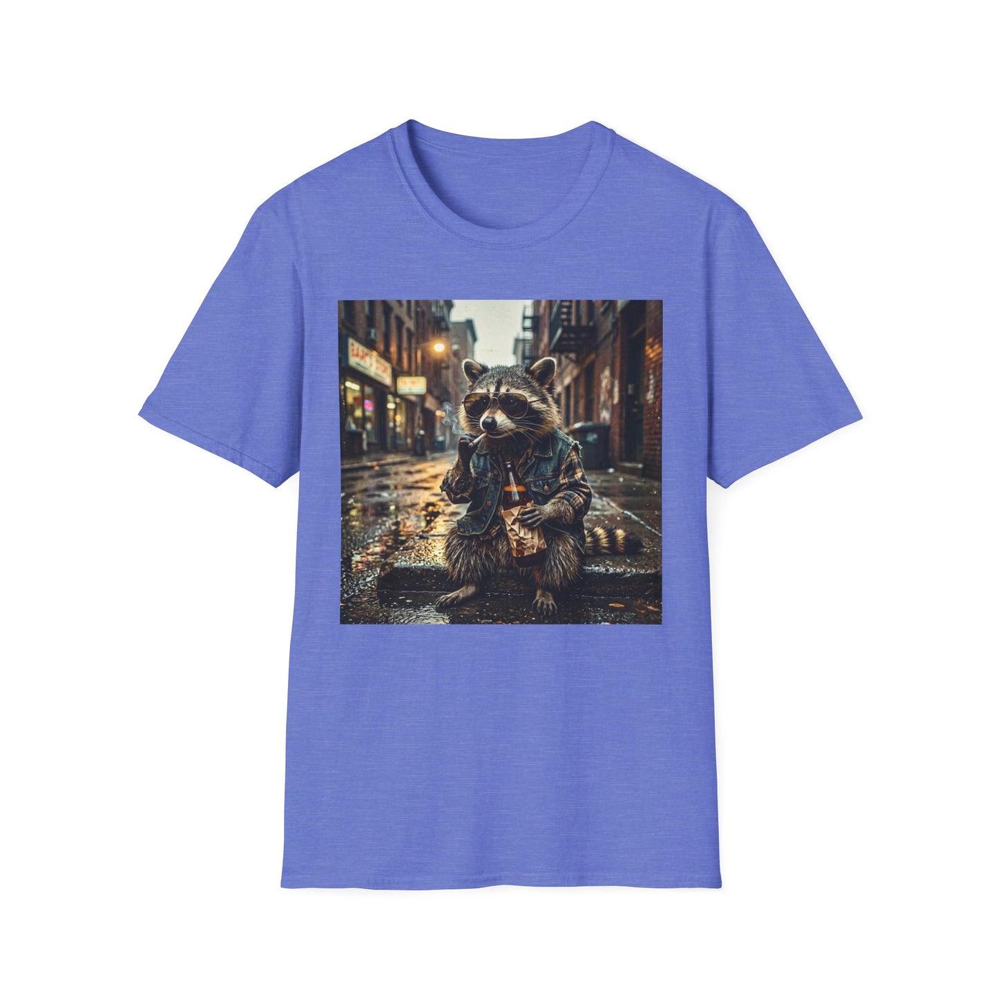 Smoking Raccoon Tee