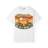 Wisconsin Retro Sunset T-Shirt