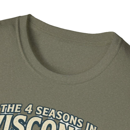 The 4 Seasons in Wisconsin T-Shirt