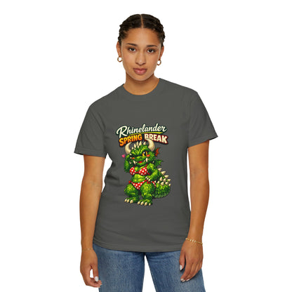 Rhinelander Spring Break Hodag Bikini Shirt – Funny Wisconsin Cryptid Tee