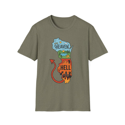 Wisconsin Heaven Illinois Hell Shirt